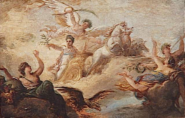 Apothéose de Napoléon 1er., Berthélemy, Jean-Simon, 1e quart du XIXe siècle (1807)