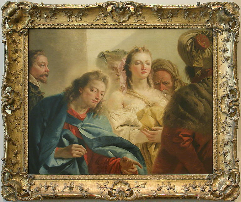 Le Christ et la femme adultère Louvre Collections