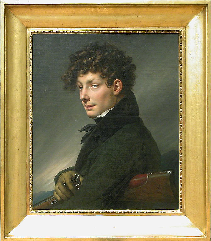 Portrait de jeune homme en chasseur - Louvre Collections