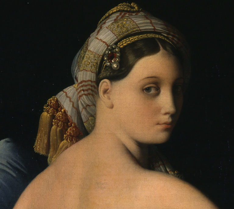 Une odalisque, dite La grande odalisque Louvre Collections