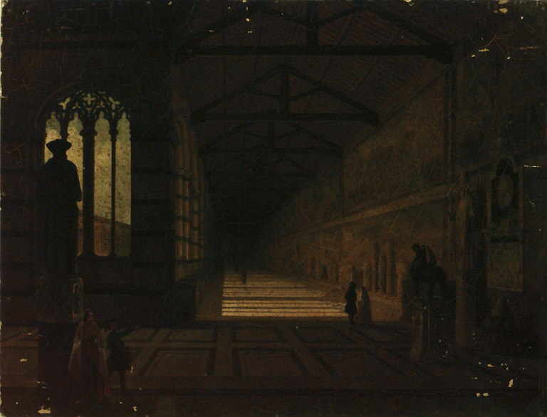 Intérieur du Campo Santo de Pise, Le Blanc, Alexandre, 1e moitié du XIXe siècle (1800 - 1850)
