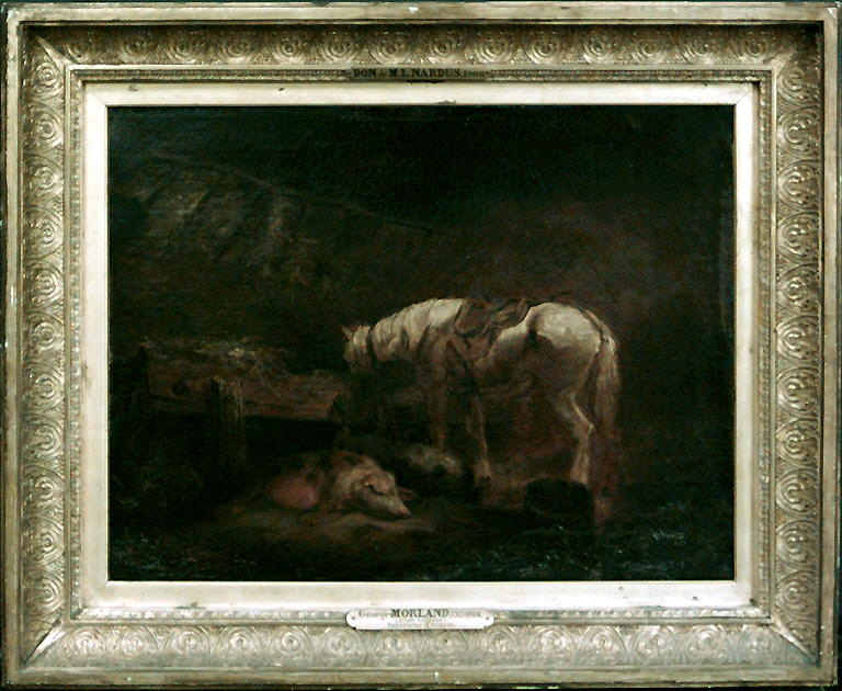 Intérieur d'écurie, Morland, George, Fin du XVIIIe siècle - début du XIXè siècle (1775 - 1825)