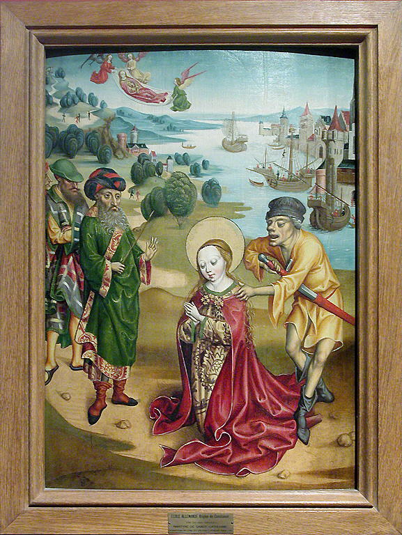 La Décollation de sainte Catherine d'Alexandrie - Louvre Collections