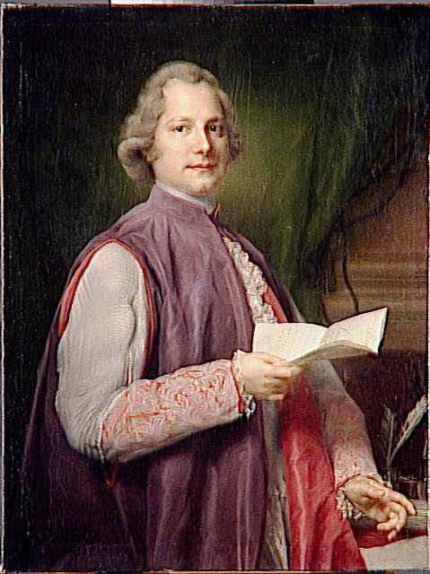 Portrait de Monseigneur Francesco Carafa, Maron, Anton von, 3e quart du XVIIIe siècle (vers 1760)