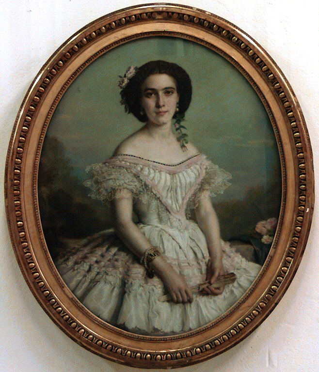 Portrait de jeune fille, Winterhalter, Franz Xaver, XIXe siècle (1800 - 1900)