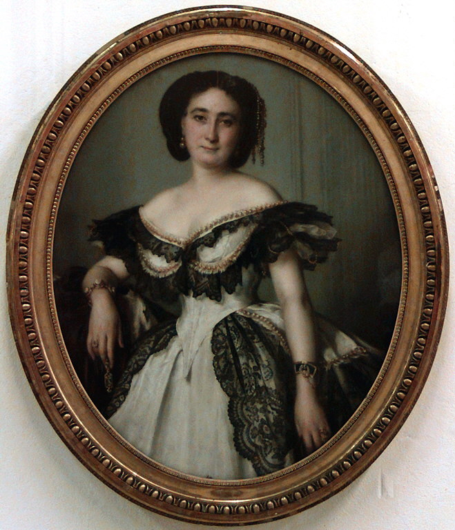 Portrait de femme, Winterhalter, Franz Xaver, XIXe siècle (1800 - 1900)