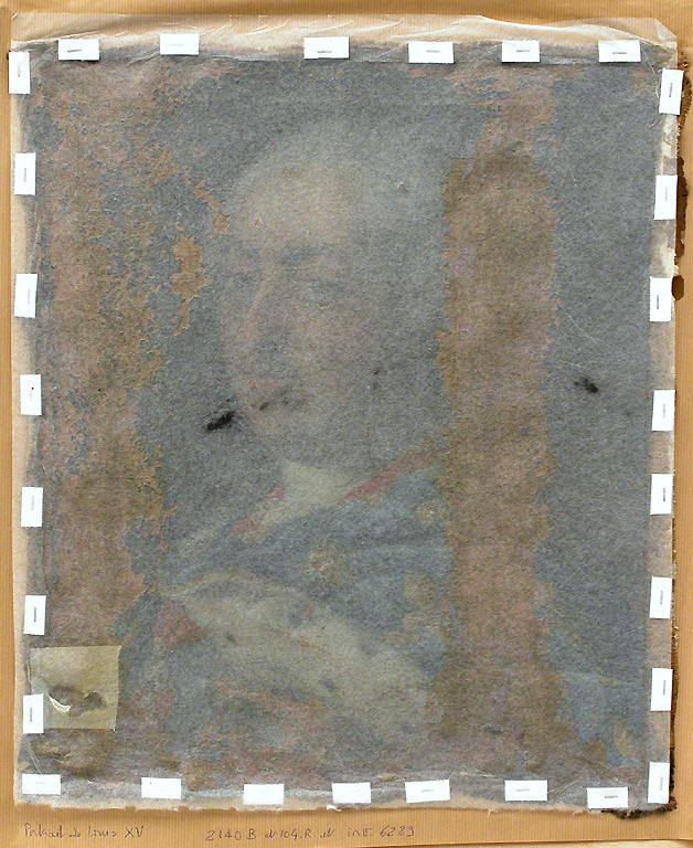 Portrait de Louis XV (d'après Van Loo), Anonyme, XVIIIe siècle (1700 - 1800)