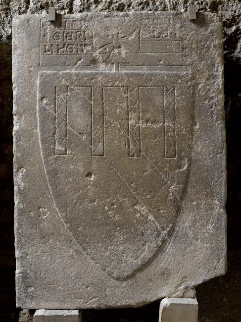 Dalle tumulaire de Gery ou Tiery de Lihgne (?), France, 1285 - 1315