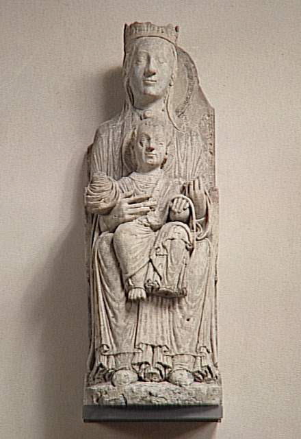 La Vierge assise portant l'Enfant