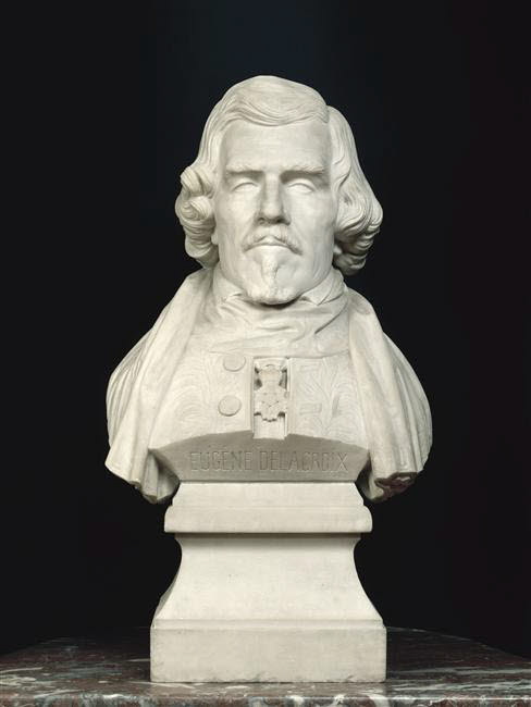 Eugène Delacroix, Etex, Antoine, 1865
