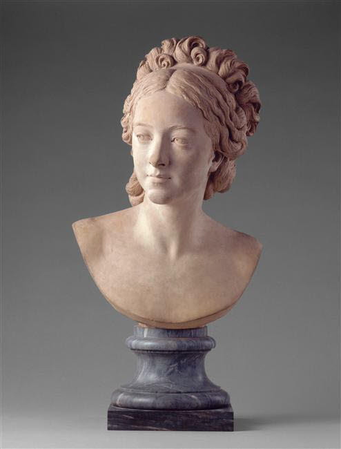 Nathalie de Laborde (1774-1835) future comtesse de Noailles puis duchesse de Mouchy, Pajou, Augustin, 1789