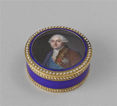 Bonbonnière : portrait de Louis XVI, image 3/4