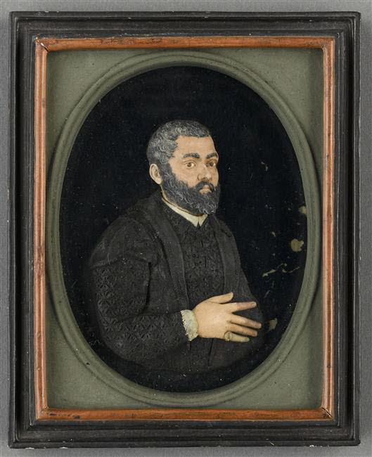 Médaillon ovale : buste d'homme, Anonyme, 1500 - 1600
