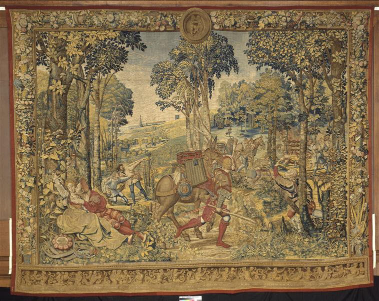 May - Deer hunt, assembling over the hills of Boitsfort