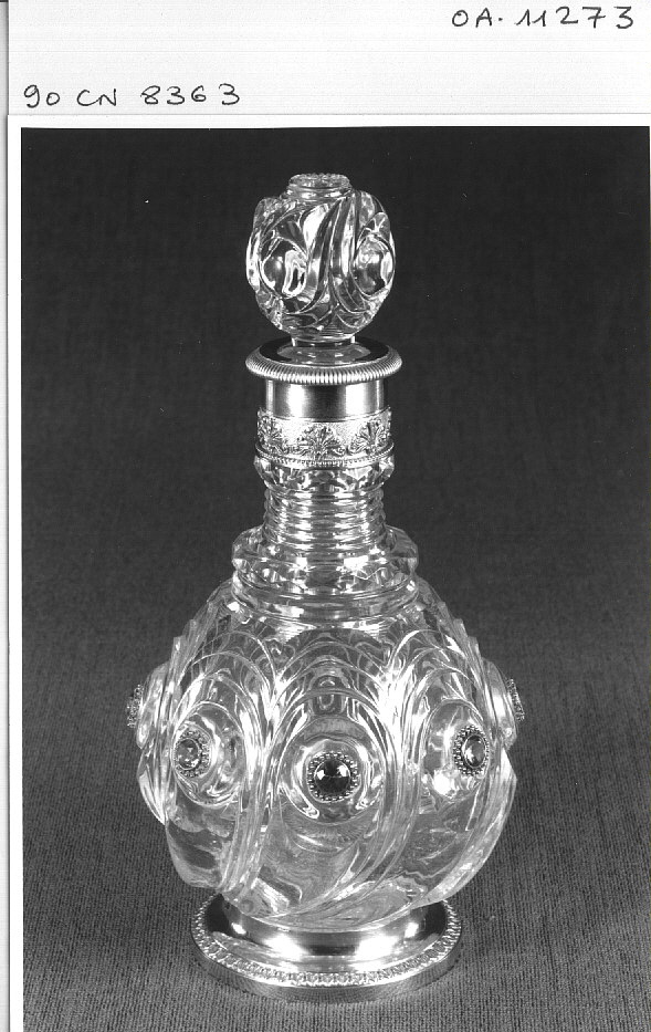 Carafe, d'un service dit verre d'eau (OA 11272 à 11276)