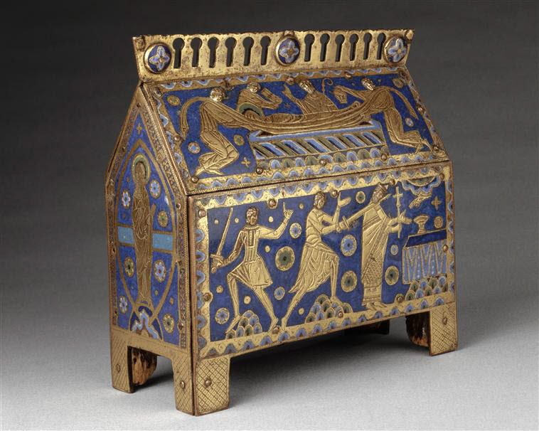 Casket with the murder and the burying of Thomas Becket