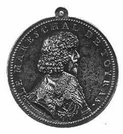 Médaille : le Maréchal de Toiras (1585-1636) / paysage ensoleillé