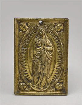 Plaquette : l'Immaculée conception, image 1/2