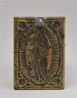 Plaquette : l'Immaculée conception, image 2/2