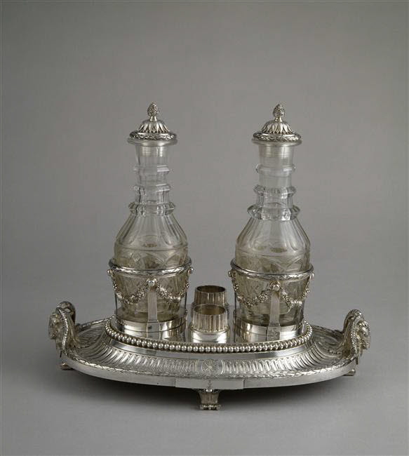 Huilier du service du roi d'Angleterre et de Hanovre George III, d'une paire (OA 10602)