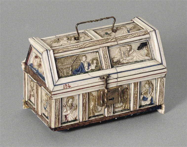 Coffret : scènes religieuses, saints