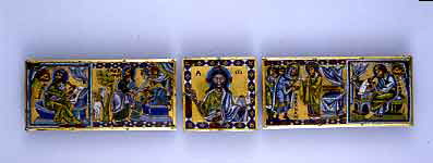 Plaque centrale d'une croix : le Christ bénissant, image 3/3
