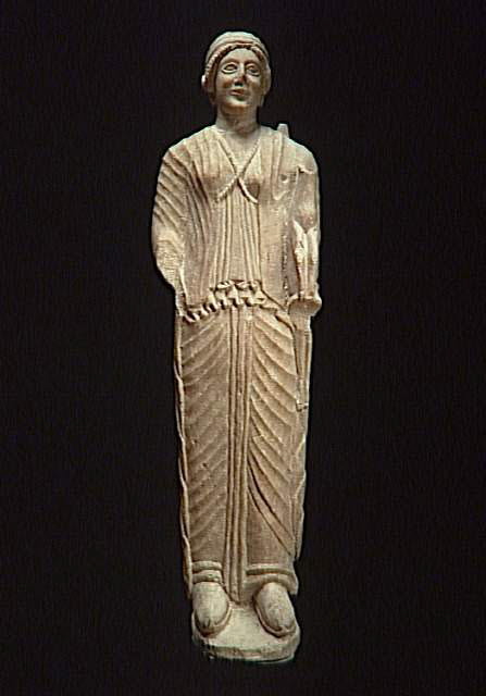statue, Chypro-classique I (3e quart Ve s) (-450 - -425)
