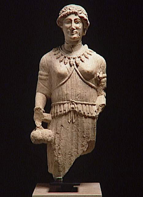 statue, Chypro-classique I (Ve s (milieu)) (-475 - -425)