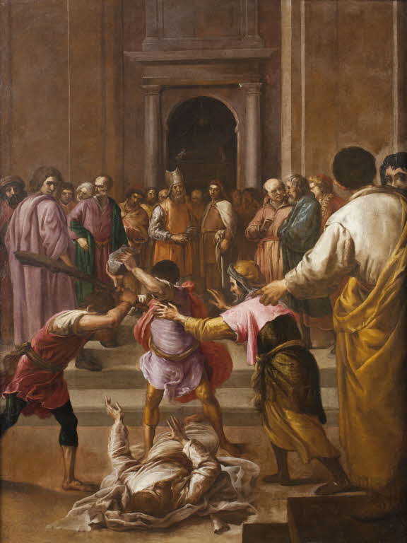 Le martyre de saint Jacques le Mineur, Cajés, Eugenio, 1e moitié du XVIIe siècle (1627)