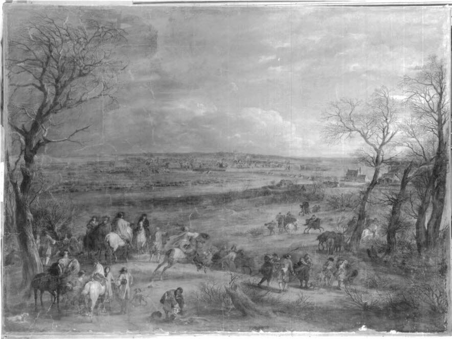 Siège de Dôle par Louis XIV, 14 février 1668, Van der Meulen, Adam Frans, Fin du XVIIe siècle (1668 - 1700)