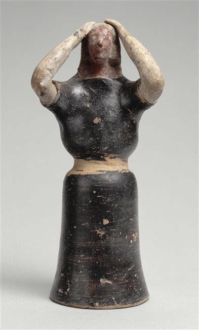 Pleureuse, archaïque

Date de création/fabrication : 4e quart VIIe s. av. J.-C. (fin) (vers -600)
