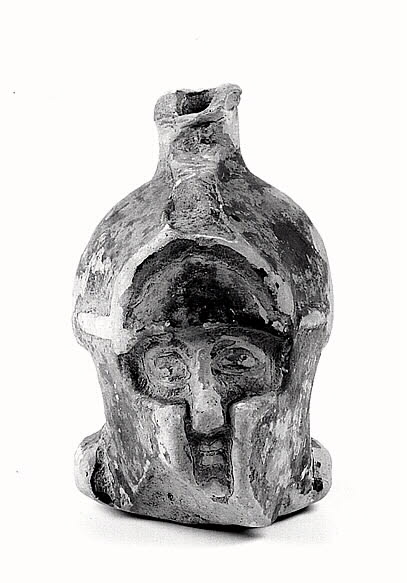 aryballe ; vase plastique