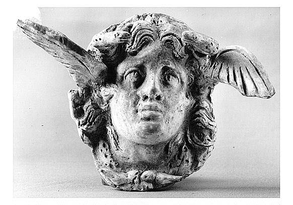 applique de vase ; figurine