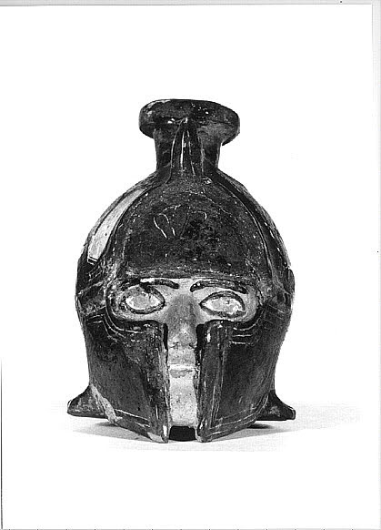 aryballe ; vase plastique