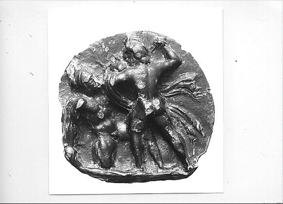 coupe  ; médaillon de vase