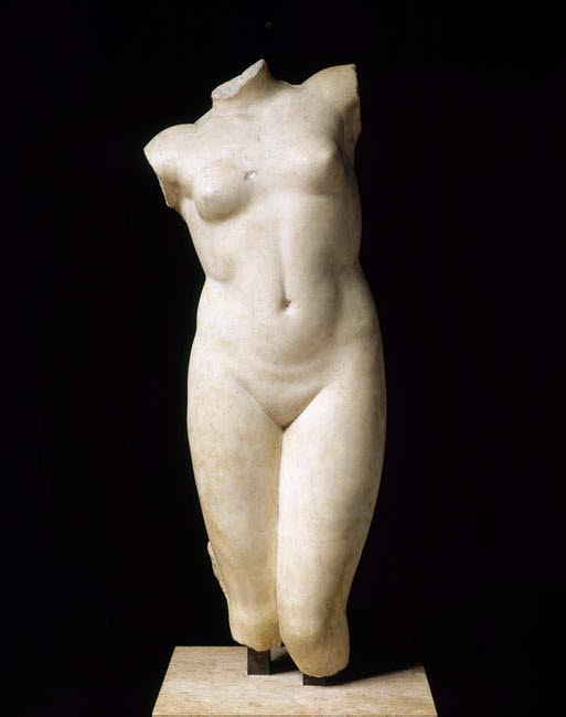 Torse d'Aphrodite du type de la "Vénus de l'Esquilin", romain impérial

Date de création/fabrication : IIe s. ap. J.-C. (?) (100 - 200)