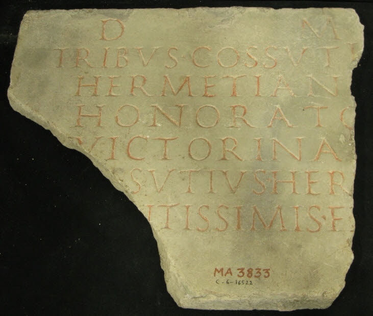 inscription - Louvre site des collections