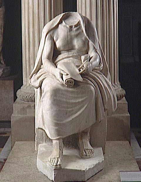 statue, romain impérial