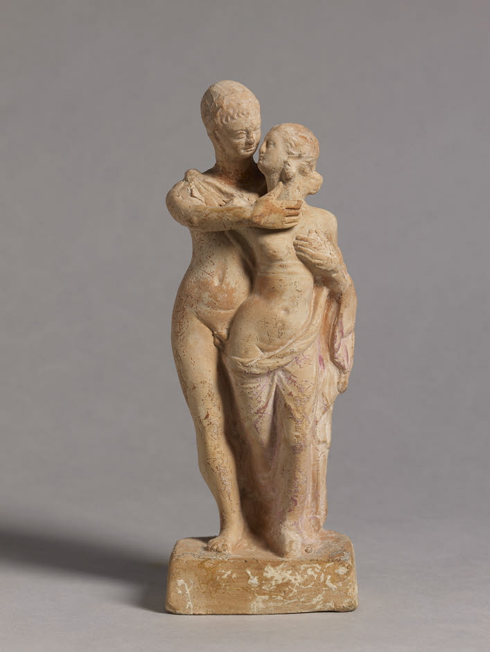 groupe de figurines, hellénistique ; tardif

Date de création/fabrication : 4e quart Ie s. av. J.-C. (-25 - 0)