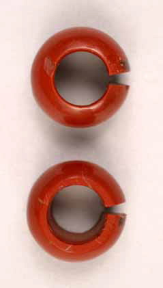 boucle d'oreille en anneau coupé, image 1/2