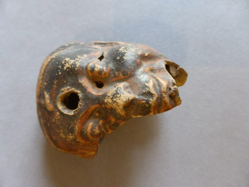 applique de vase ; fragment