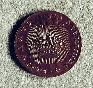 Médaille : Couronnement d’Elisabeth Ière, 1742., image 2/2