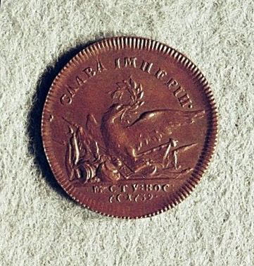 Médaille : Paix avec les Turcs, 1739.