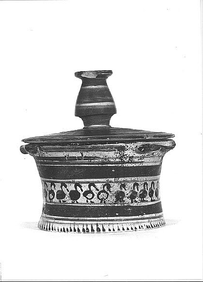 couvercle de pyxis