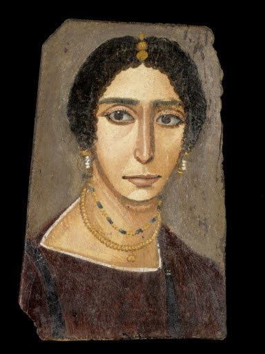 portrait de momie, époque romaine (attribution d'après style) (150 - 350)