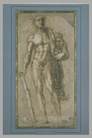 Hercule debout, tenant les pommes du jardin des Hespérides, image 2/2