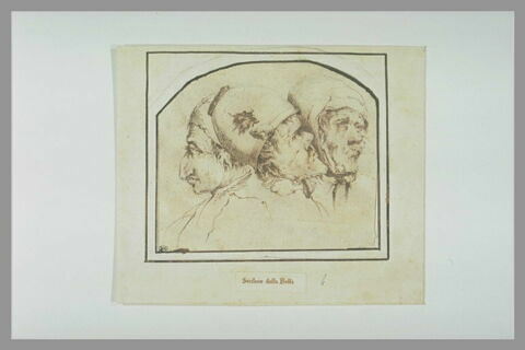 Trois têtes de fous, image 1/1