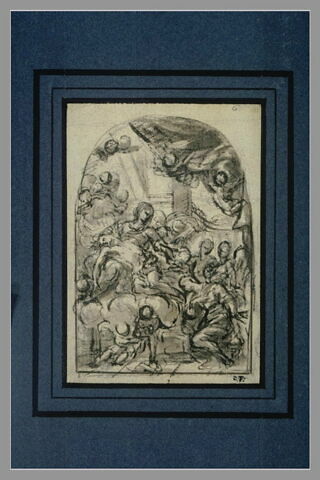 Vision de sainte Catherine de Sienne, image 2/2