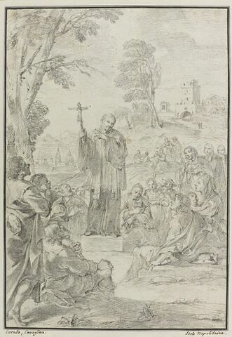 Prédication de saint Vincent de Paul, image 1/3