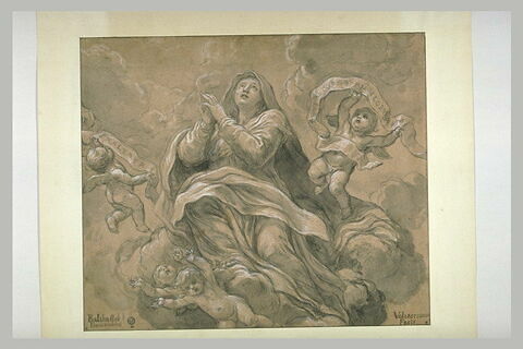 Assomption de la Vierge avec angelots, image 2/2